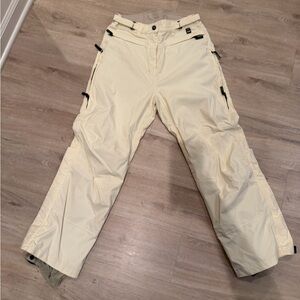 CB Sports cream Snow Pants with Black Accents